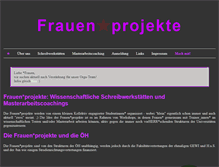Tablet Screenshot of frauenprojekte.bagru.at